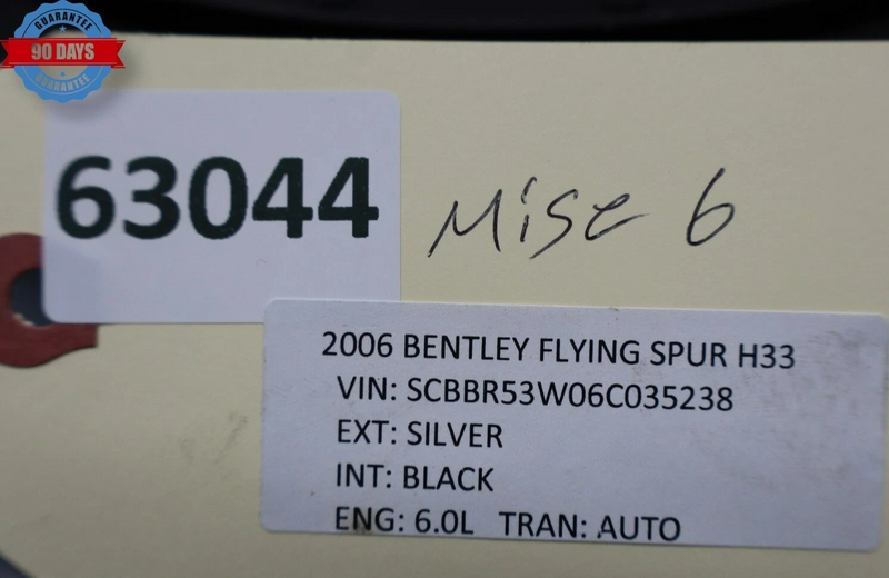 Load image into Gallery viewer, 03-12 Bentley Continental Flying Spur GT Rear Right Side Brake Dust Shield Oem
