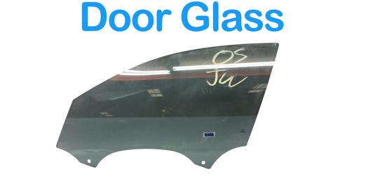 12-18 Audi A6 Front Left Driver Side Door Panel Window Glass 43R00083 OEM