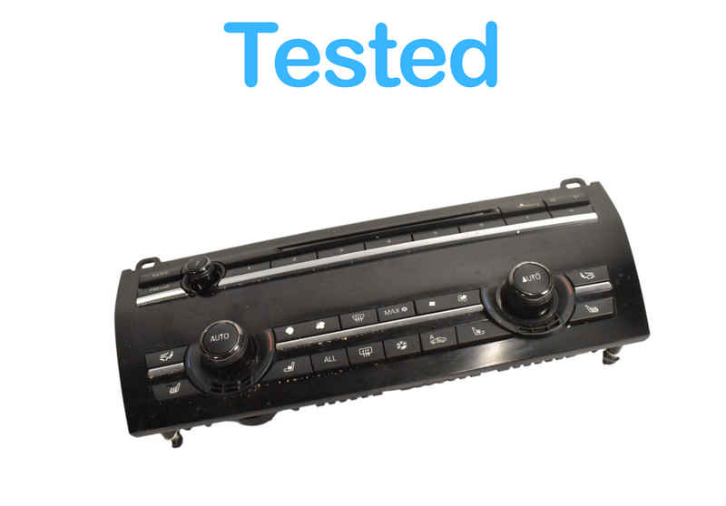 Load image into Gallery viewer, 09-15 BMW 750Li 750i F01 F02 Climate Control Radio Switch Panel 61319328414 Oem
