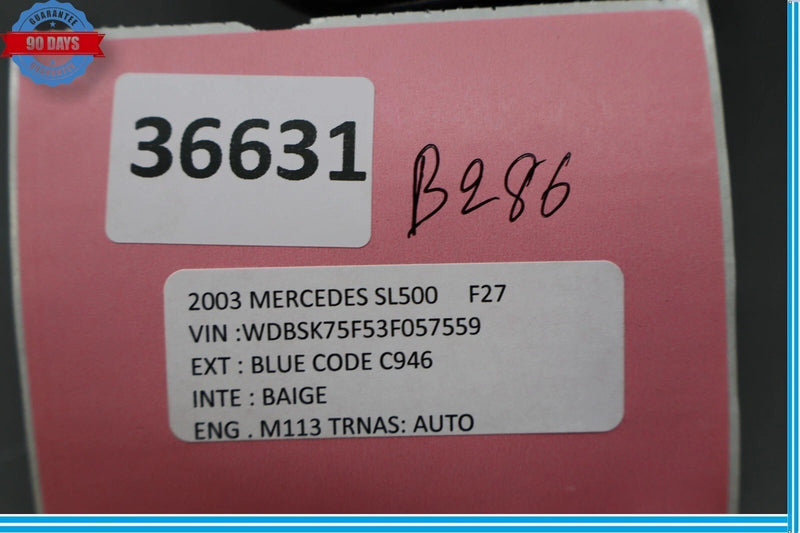 Load image into Gallery viewer, 03-12 Mercedes R230 SL500 Convertible Right Roof Main Top Drive Lift Cylinder
