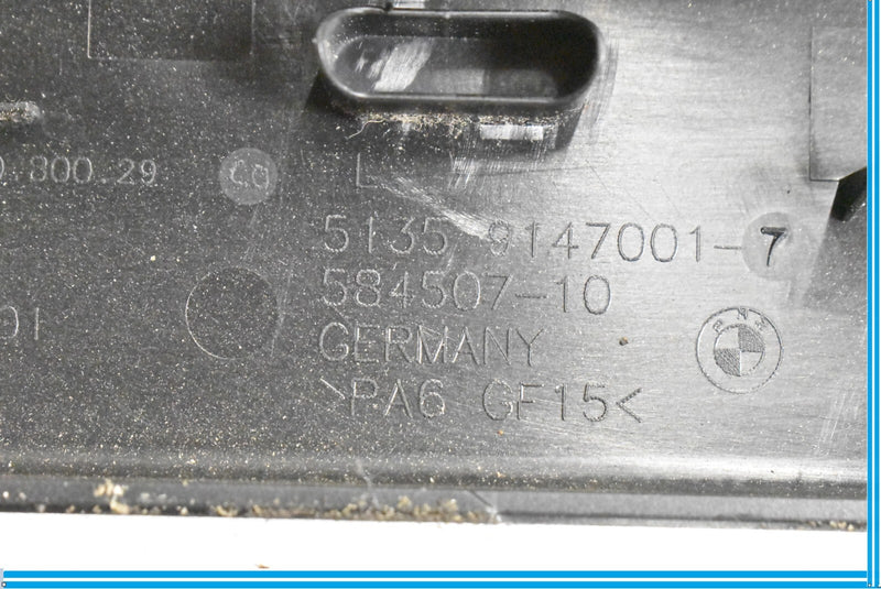 Load image into Gallery viewer, 09-15 BMW 750Li 750i F01 F02 Rear Left Door Window Shade Trim Strip Cover Oem
