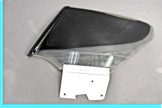 03-10 Bentley Continental GT Left Driver Side Vent Glass Window Panel Oem