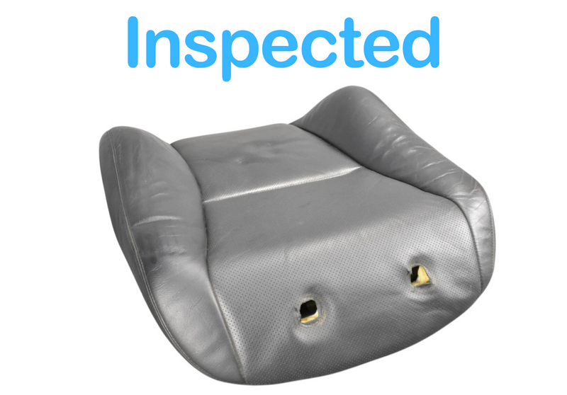 Load image into Gallery viewer, 07-09 Lexus LS460 Front Left Driver Side Seat Upper Cover Cushion Gray OEM
