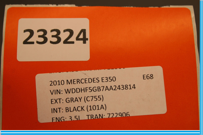 Load image into Gallery viewer, 10-16 Mercedes E350 E550 Front Right Passenger Seat Upper Back Panel Cover Oem
