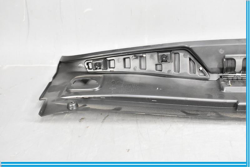 Load image into Gallery viewer, 14-20 Maserati Quattroporte Rear Trunk Sill Scuff Plate Black 670013681 Oem

