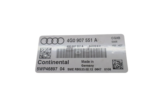 2012 Audi A6 A7 Quattro Engine Computer Control Module Unit ECU PCM Oem