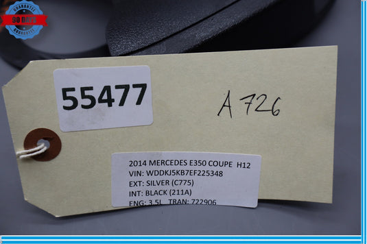 10-14 Mercedes Benz E350 A207 Front Left Driver Side Seat Inner Cover Trim Oem