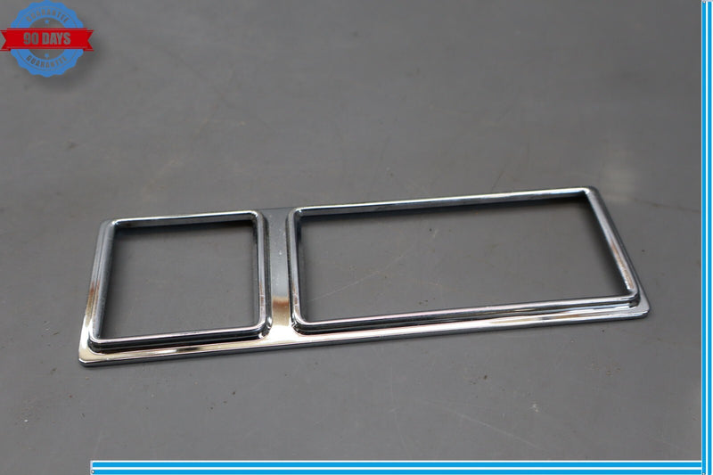 Load image into Gallery viewer, 03-10 Bentley Continental Left Driver Window Switch Trim Bezel Chrome Oem
