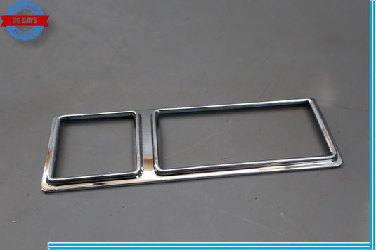 03-10 Bentley Continental Left Driver Window Switch Trim Bezel Chrome Oem