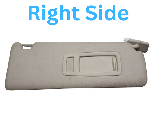 12-18 BMW  320i 328i 428i F30 Right Passenger Side Upper Sun Visor W/ Mirror Oem