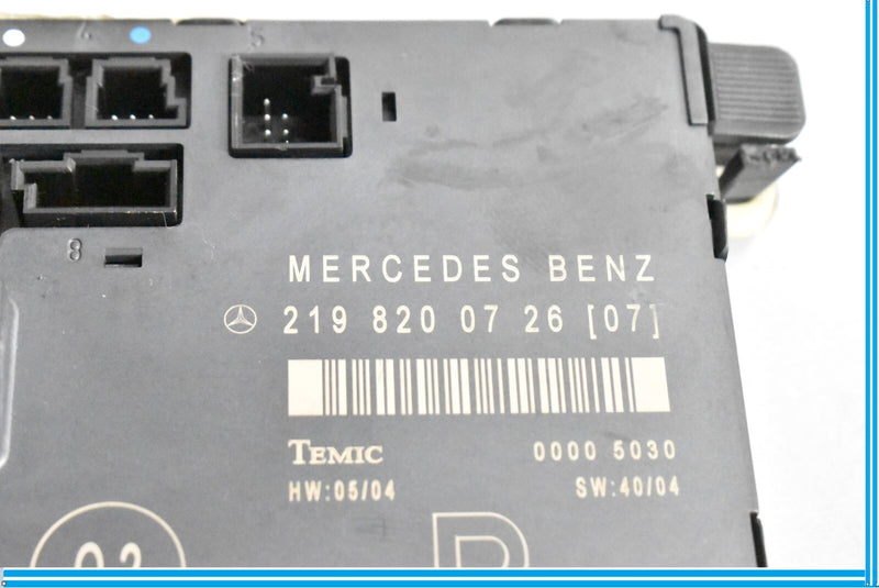 Load image into Gallery viewer, 06-11 Mercedes CLS550 CLS55 AMG W219 Front Right Door Control Module Oem
