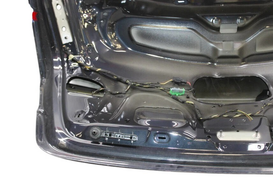 12-18 Audi A6 Quattro Rear Trunk Lid Deck Shell Cover Panel Black 4G5827023C OEM