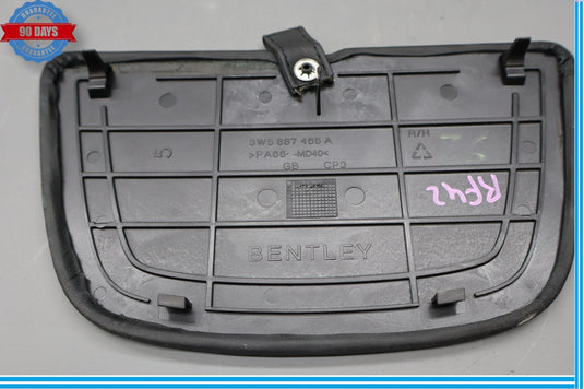 06-12 Bentley Continental Rear Right Top Deck Child Latch Leather Cover Oem