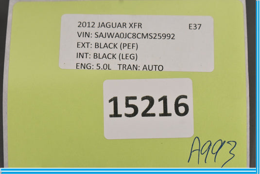 09-15 Jaguar XF XFR Rear Right Passenger Door Control Module Unit ECU Oem