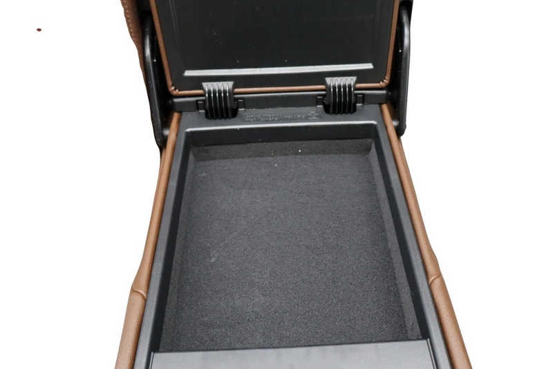 Load image into Gallery viewer, 13-18 Audi A6 Rear Right Passenger Seat Top Upper Cushion  W/Armrest Brown Oem
