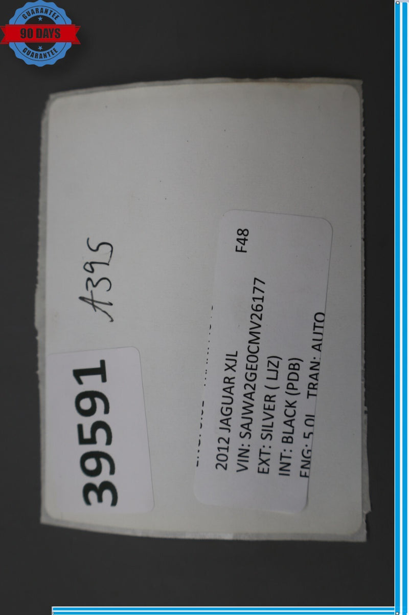 Load image into Gallery viewer, 10-15 Jaguar XJL XJ X351 Rear Center Seat Belt Seatbelt Buckle Black Oem
