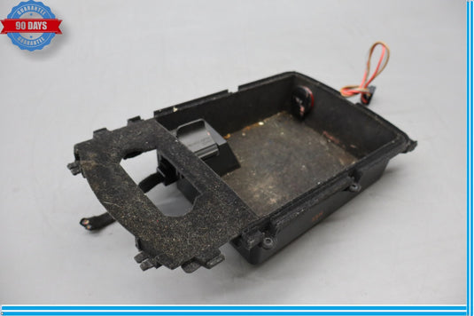 12-15 Audi A6 Quattro Rear Centre Console Storage Box Tray Bin Black Oem