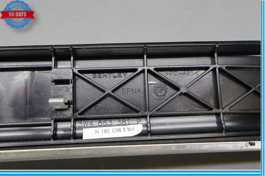 06-12 Bentley Continental Flying Spur Left Driver Side Door Step Sill Oem