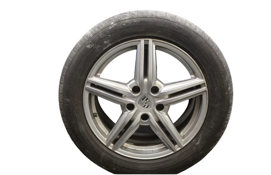 11-18 Porsche Cayenne 958 Wheel Tire Rim Set of 4 Pc 8.5 x 19 H2  7P5601025 OEM