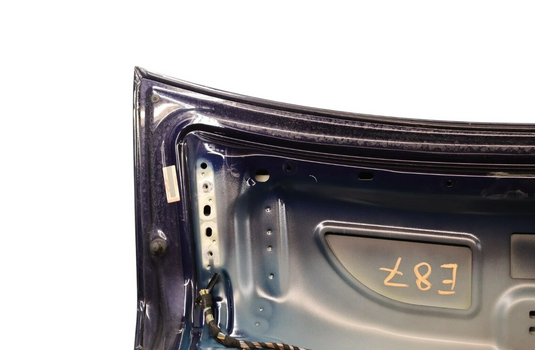 10-16 Mercedes E350 E550 W212 Trunk Door Hatch Deck Lid Shell Blue Oem