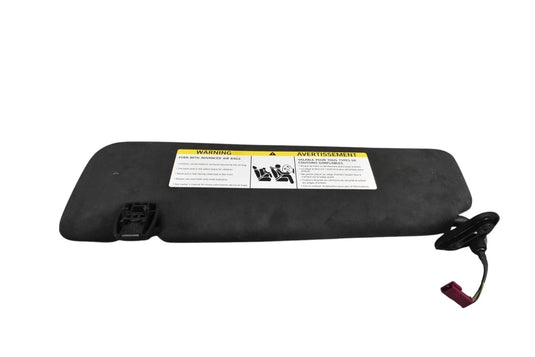 12-18 BMW 650i 640i F12 Overhead Right Passenger Side Sun Visor Shade Black OEM