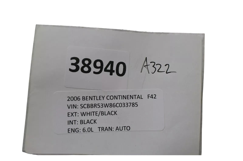 Load image into Gallery viewer, 06-12 Bentley Continental Flying Spur Front/Rear Interior Roof Grab Handle Oem
