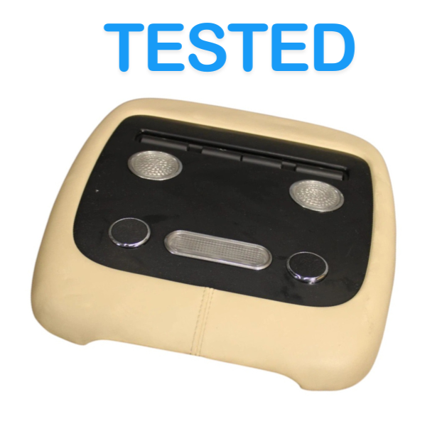 Load image into Gallery viewer, 04-08 Bentley Continental Rear Overhead Console Dome Light Switch 3W0959527M OEM
