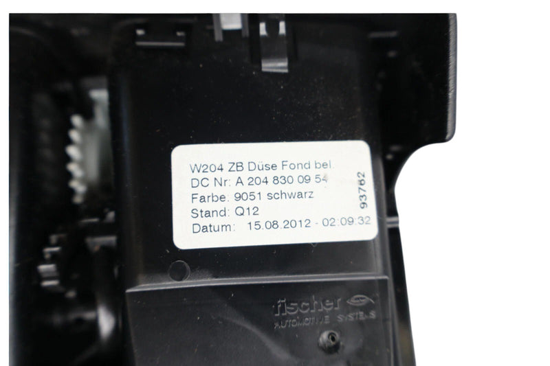Load image into Gallery viewer, 08-17 Mercedes W204 C250 E350 Rear Center Console AC Air Vent Trim Black Oem

