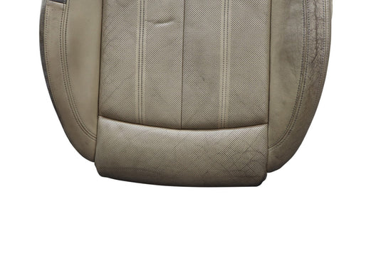 12-18 Audi A7 Quattro Front Left Driver Side Lower Bottom Seat Cushion Beige Oem
