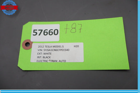 12-15 Tesla Model S Front Right Passenger Seat Control Switch Trim Cover Oem