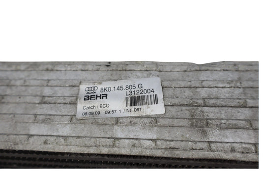 09-17 Audi A5 A5 Quattro Engine Turbo Air Intercooler 8K0145805G OEM