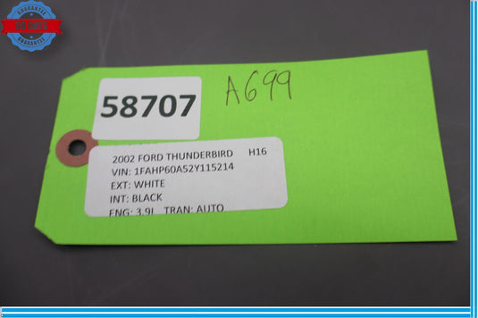 02-05 Ford Thunderbird Radio Audio Amplifier Control Module YW4F18T805AB Oem