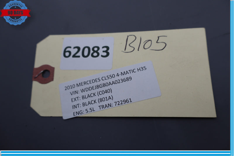 Load image into Gallery viewer, 07-14 Mercedes W216 CL550 CL600 Left Driver Door Panel Cover Trim Black Oem
