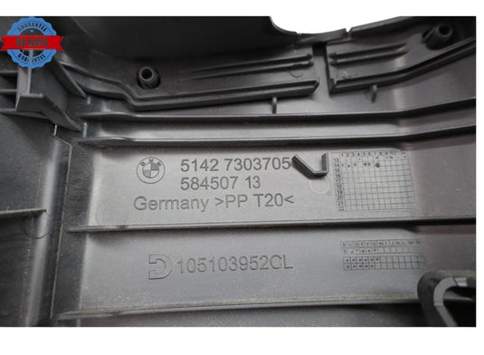 14-20 BMW i3 i3s Rear Left Driver Side Door B Pillar Cover Trim Black Oem