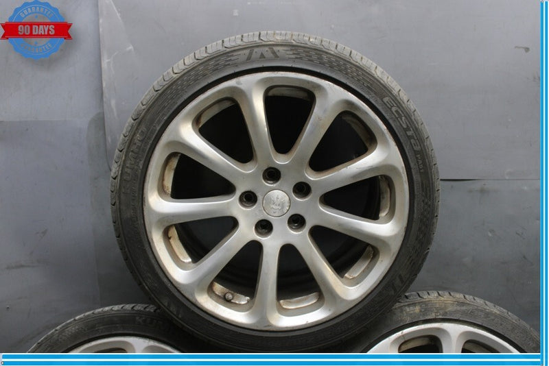 Load image into Gallery viewer, 05-12 Maserati Quattroporte M139 Front R19" 9 Spoke Wheel Set 19x10.5J Oem
