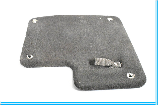 04-13 Maserati Quattroporte M139 Right Foot Space Cover Mat Trim Black Oem