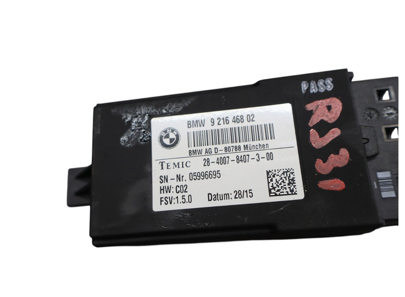 Load image into Gallery viewer, 14-17 BMW i3 I01 Hybrid Front Right Side Seat Controller Module Unit Oem
