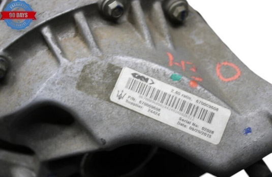 14-24 Maserati Ghibli Rear Diff Differential Axle Carrier Assembly 670009608 OEM