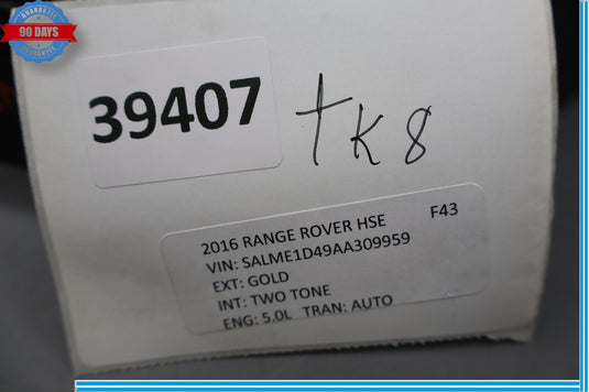 03-12 Land Rover Range Rover L322 Rear Right Trunk Storage Compartment Cover Oem