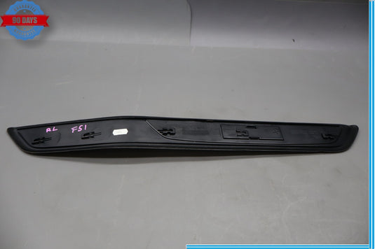 09-15 BMW 750Li F01 F02 Rear Left Driver Side Door Sill Scuff Plate Trim Oem
