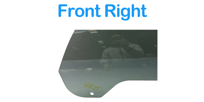 Load image into Gallery viewer, 02-05 Ford Thunderbird Front Right Passenger Door Window Glass 1W6Z7621410AA Oem
