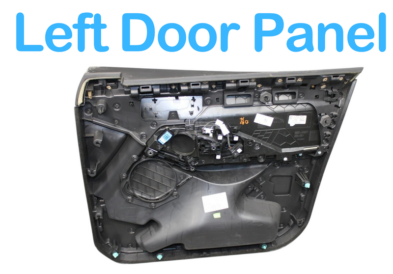 Load image into Gallery viewer, 17-20 Jaguar F-Pace Front Left Driver Interior Door Trim Panel W/ Speaker Oem
