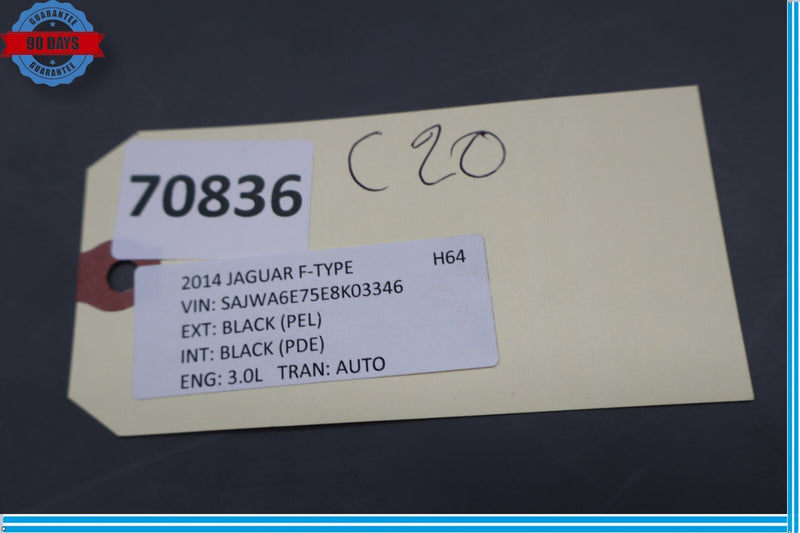 Load image into Gallery viewer, 10-24 Jaguar F-Type XJ Right Passenger Side Seat Inner Pivot Cover Trim Oem
