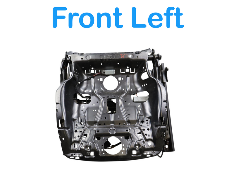 Load image into Gallery viewer, 11-24 Porsche Cayenne 958 Turbo Front Left Side Lower Seat Track Rail Frame Oem
