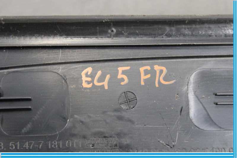 Load image into Gallery viewer, 10-15 BMW 750Li F01 F02 Front Right Side Door Sill Plate Molding Trim Oem
