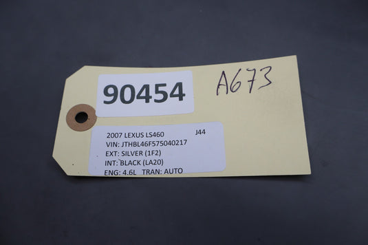07-12 Lexus LS460 Dashboard Instrument Panel Gauge Speedometer Bezel Trim Oem