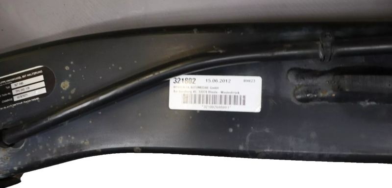 Load image into Gallery viewer, 11-18 Porsche Cayenne 958 Touareg Trailer Rear Tow Hitch Reinforcement Bar OEM
