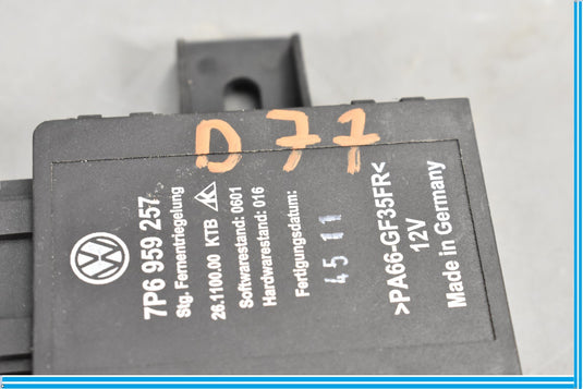 11-18 Volkswagen VW Touareg Backrest Release Control Module Unit ECU Oem