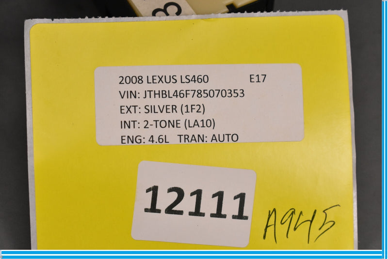 Load image into Gallery viewer, 07-12 Lexus LS460 Rear Seat Heated &amp; Sunshade Roller Switch Oem

