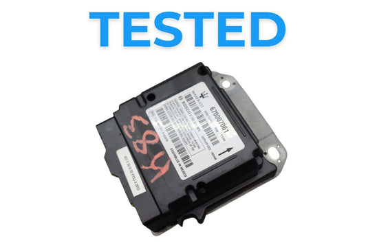 14-17 Maserati Ghibli Front SRS Restraint Control Module Unit 670007061 Oem